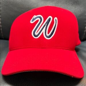 Washington Nationals Red Baseball Cap. Size S/M (6 7/8 - 7 3/8)